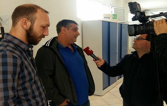 Carlos Ortega viajó a Río Gallegos a efectos de transmitir el acompañamiento y la solidaridad con Martín Olivera.