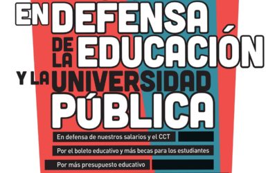La CONADU Histórica realiza una semana de paro en las universidades nacionales. 