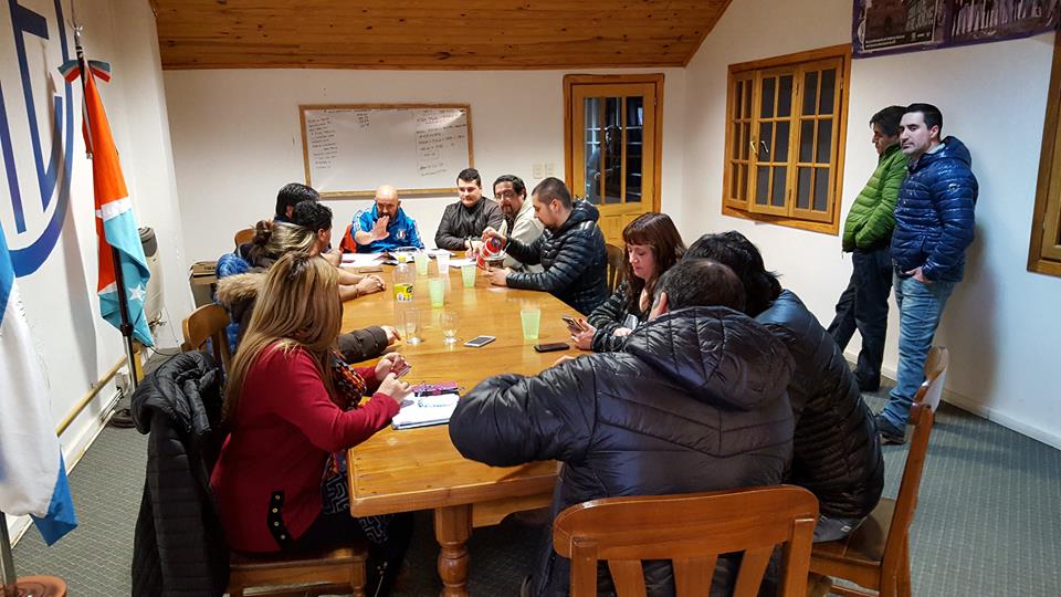 El Plenario de Secretarios Generales de ATE resolvió convocar a un Congreso Provincial que se desarrollará en los próximos días. Foto: ATE Prensa Río Grande.