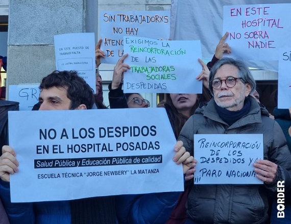 Despidos masivos en el Hospital Posadas