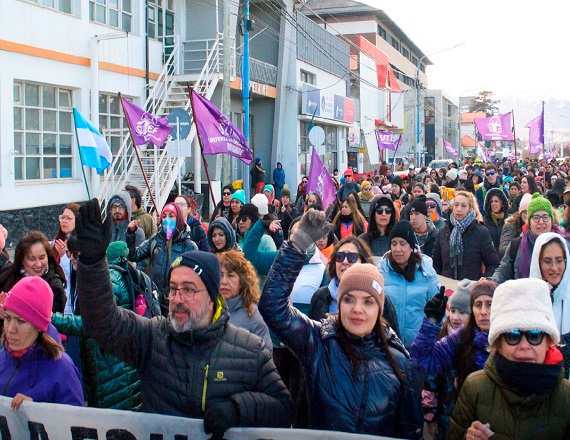 Continúan las acciones gremiales de la docencia de Tierra del Fuego
