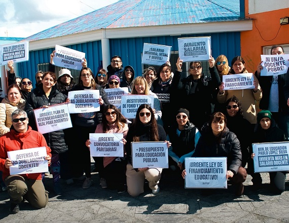 Nuevo paro docente por 48 horas en Tierra del Fuego