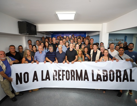 ATE, UOM, Aceiteros y gremios de todas las centrales van al paro contra la Reforma Laboral