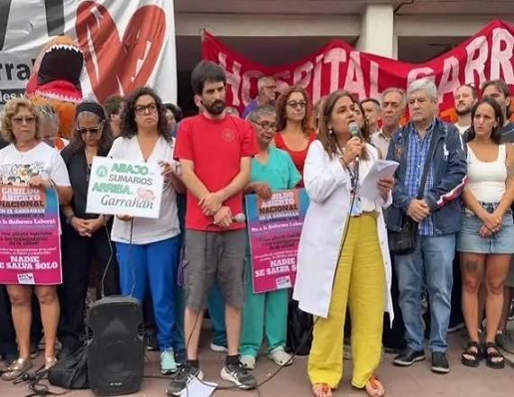 Trabajadores del Garrahan presentarán un amparo contra los despidos