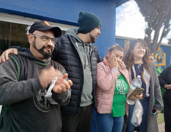 Recuperaron la libertad los dirigentes de ATE Las Heras 