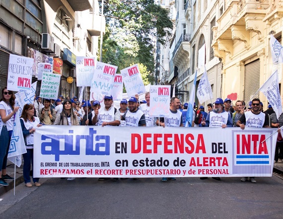 Trabajadores del INTA denunciaron que con Milei el organismo científico ya perdió 1.200 puestos de trabajo