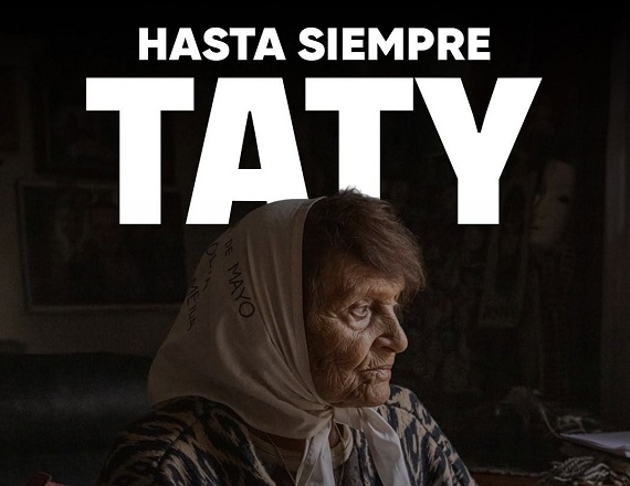 Hasta siempre, querida Taty Almeida