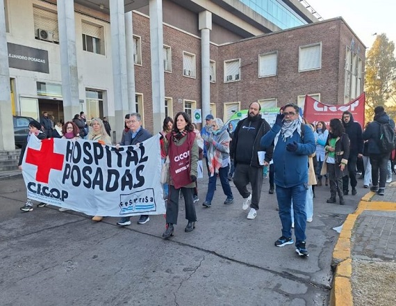 FESPROSA repudió 64 nuevos despidos en el Hospital Posadas 