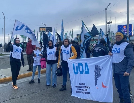 La UDA Tierra del Fuego se suma al Plan Nacional de Lucha Docente durante el mes de agosto  