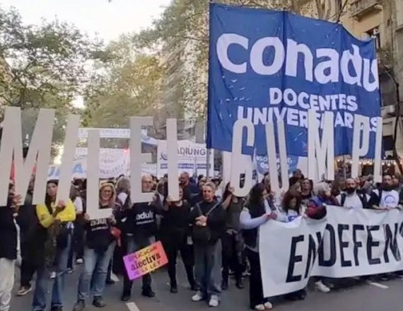 Los gremios universitarios convocaron a un paro por 48 horas