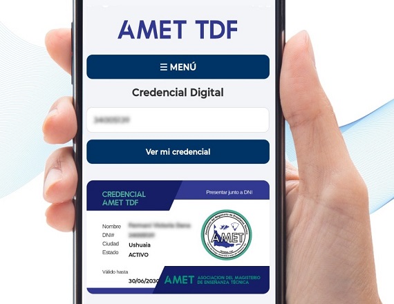 AMET Tierra del Fuego presentó su nueva página web y aplicación para sus afiliados