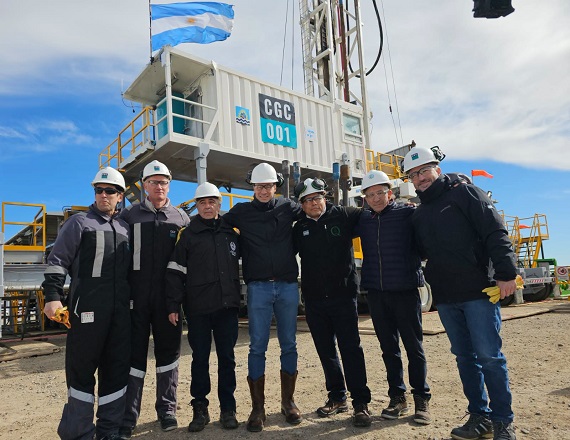 Llugdar destacó la inversión y el trabajo conjunto durante la puesta en marcha del CGC-001 