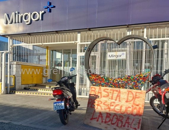 Mirgor quiebra a los Delegados y les prohíbe desarrollar actividad sindical 