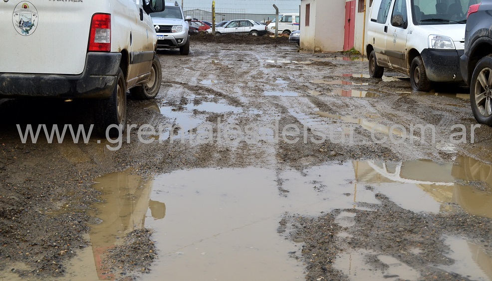 Ingreso a la Dirección de Zoonosis del Municipio de Río Grande.