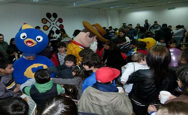 Gran cantidad de chicos disfrutaron del Día del Niño