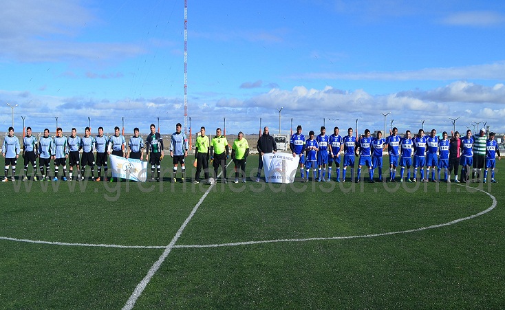 Los equipos de Los Halcones de Río Gallegos, y el Club SOIVA de Río Grande.