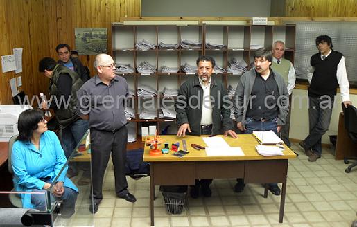 ASOEM realiza asambleas en el Juzgado de Faltas de Río Grande 