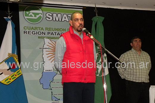 Marcelo Arguello, Sec. General de SMATA Sta. Cruz y T. del Fuego