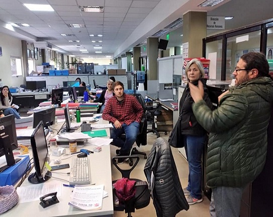 Elvia Agüero integra, como candidata a Vocal de la OSEF por los activos, la Lista 10 Multicolor, que comparte con la docente Carina Trejo, postulante por los activos también. 