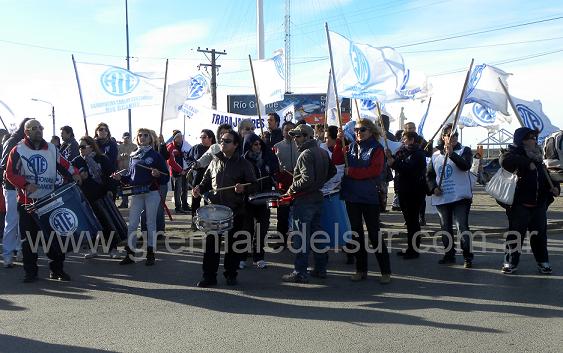 Los trabajadores de ATE concentraron en Plaza de las Américas