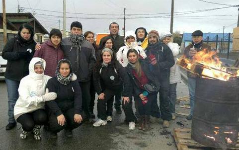 Colegio Maradona. Foto: Docentes en lucha