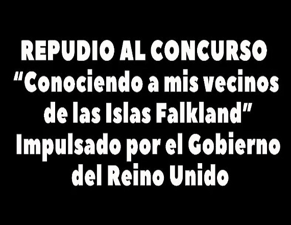 “Consideramos inaceptable que se intente manipular a las juventudes universitarias de Argentina, Uruguay y Paraguay mediante ofertas de viajes con el objetivo de naturalizar la usurpación británica en el Atlántico Sur”, indicó CONADU.