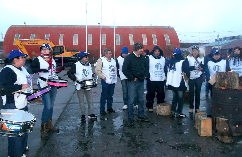 ATE plantea ser parte de al negociación colectiva en Vialidad Provincial. Foto: ATE Río Grande