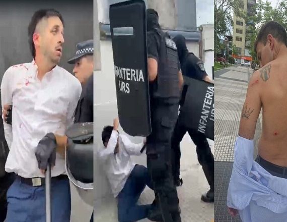 La protesta, convocada por La Bancaria, tenía como objetivo denunciar las graves irregularidades que, según los manifestantes, se viven en Banco Patagonia.