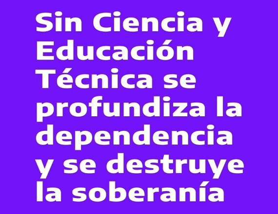 “Esto implica que el Estado Nacional renuncia a su responsabilidad indelegable de garantizar el financiamiento del sistema educativo y científico, profundizando las políticas de ajuste iniciado desde el 2023”, resaltó el SUTEF.