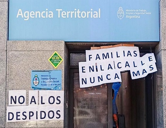“Esta amenaza de llevar adelante un desguace de esta magnitud sólo se comprende bajo el objetivo de eliminar todo tipo de controles a las grandes patronales y seguir perjudicando a los trabajadores”, dijo Rodolfo Aguiar.