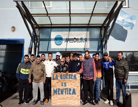 “Estamos, en conjunto con nuestra organización gremial, ratificando la firme decisión de continuar con la misma convicción del día uno, que es continuar luchando por lo que nos quitaron”,trabajadores de Aire del Sur.