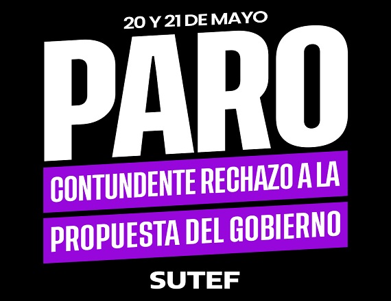 SUTEF informó que el 90,7% de los mandatos de las instituciones se pronunciaron por el rechazo de la propuesta salarial, definiendo, además, un paro por 48 horas a realizarse los días 20 y 21 de mayo.