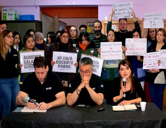 “El Ejecutivo provincial cuenta con tres semanas previas al reinicio del ciclo lectivo para realizar una propuesta que la docencia pueda evaluar”, señaló el Secretario General del SUTEF, Horacio Catena.