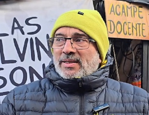 “Mañana, hay reunión con el Gobierno de la provincia, esperamos que en el día 39, en las vísperas del Día del Maestro, haya una propuesta para la docencia que atienda a un conflicto que debe ser resuelto”, indicó Horacio Catena.