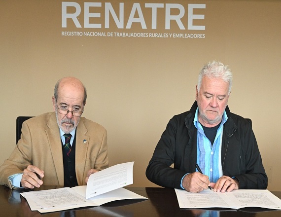 “Todo aquel que quiera certificar en la Mesa Argentina de Carne Sustentable debe exhibir primero la Certificación Empresarial de PLS del RENATRE sobre relaciones laborales y cuidado del trabajador”, resaltó el titular de RENATRE, Abel Guerrieri.