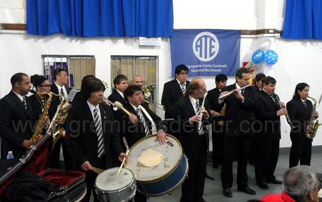 La Banda de Música del Municipio de Río Grande engalanó la apertura de la Capacitación en Enfermería  