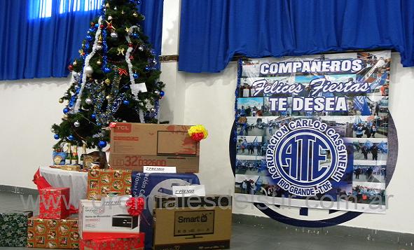 Los afiliados a ATE también reciben un número para participar de sorteos 