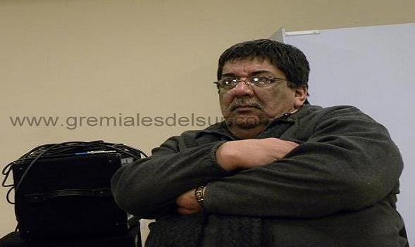 Jorge Cuello, Secretario General del Sindicato de la Madera de Tierra del Fuego