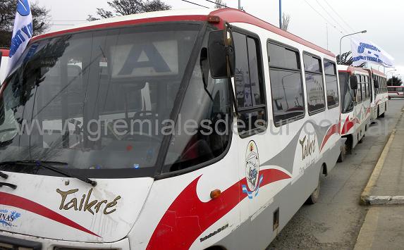 Los Choferes de Taikre están en alerta y movilización