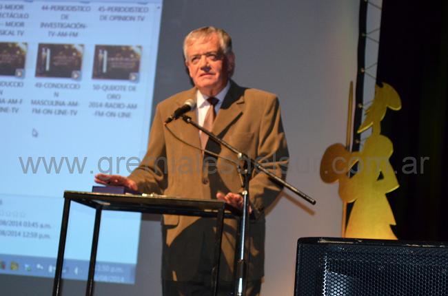 Carlos Juliá, Presidente del Jurado Premios Quijote de Oro, edición 2014