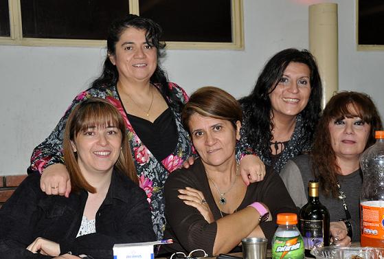 Las trabajadoras de Vialidad en el festejo por el Día del Trabajador 