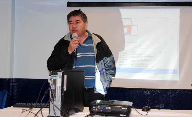 Héctor Tapia, integrantes de la Comisión Directiva de la UOM Ushuaia