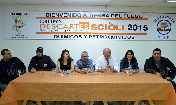 La Mesa Sindical Scioli 2015, Grupo Descartes, despidió el año en Río Grande