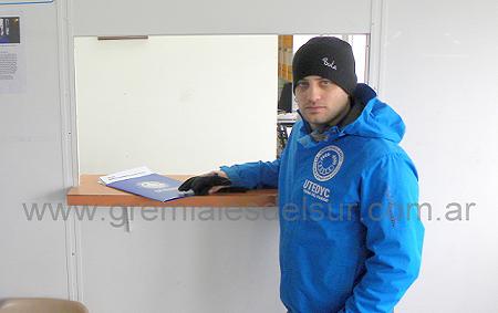 Emmanuel Trentino, Secretario General de UTEDYC Tierra del Fuego