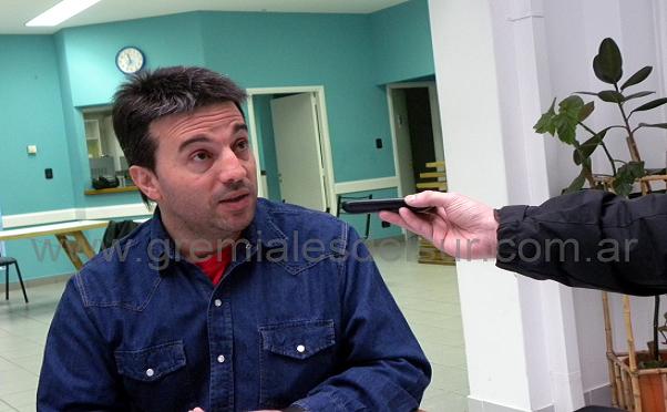 Horacio Catena, Secretario General de la CTA  Autónoma de Tierra del Fuego