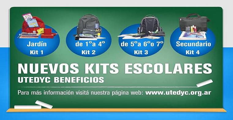 UTEDYC entrega nuevos kits escolares para los hijos de los afiliados