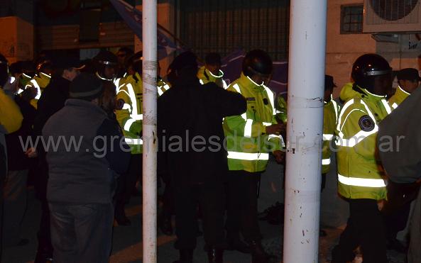 Tras la llegada del Crio. Moraga, se retiró la policía de Rentas