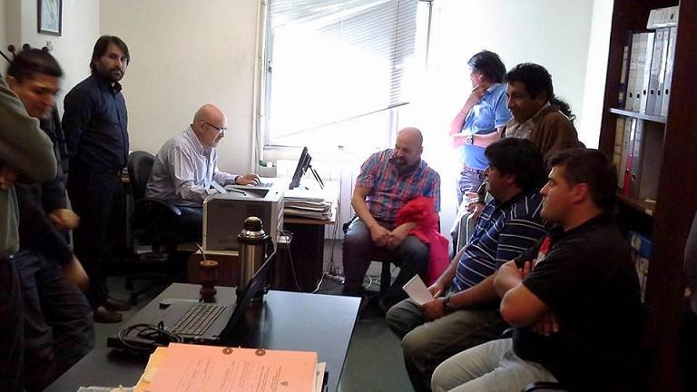 Dirigentes ATE y funcionarios de gobierno se reunieron en Ushuaia