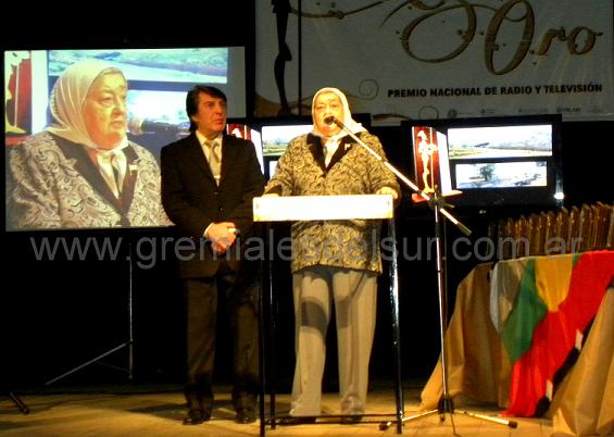 Hebe de Bonafini, distinguida con el premio QUIJOTE DE ORO 2012