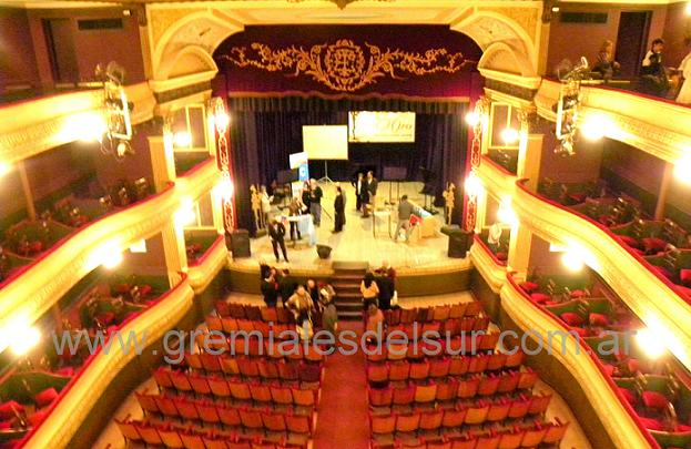 Teatro Español de la ciudad de Azul, lugar donde se realizó la entrega de los premios QUIJOTE DE ORO 2012